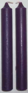 1/2" Purple Chime Candle 20 Pack