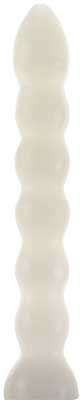 6 1/2" White Seven Knob Candles