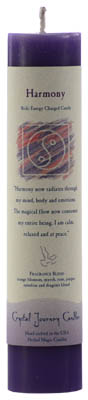 Harmony Reiki Charged Pillar Candle