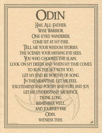 Odin Poster