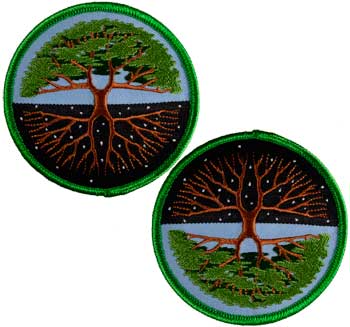 Tree of Life Iron-On Patch 3"