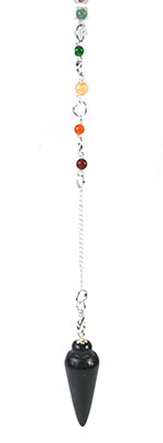 Bloodstone 7 Chakra Pendulum