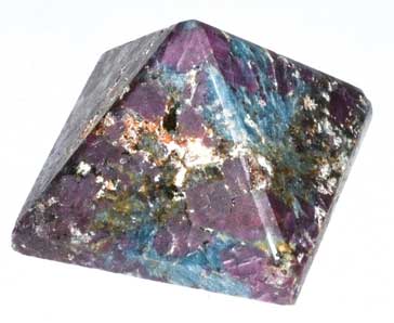 25-30mm Ruby with Kyanite Pyramid