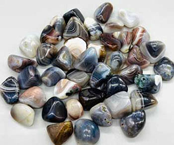 1 Lb Agate, Botswana Tumbled