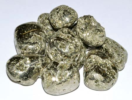 1 Lb Pyrite Tumbled Stones