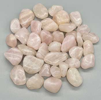 1 Lb Rose Quartz Tumbled Stones