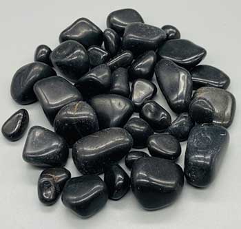 1 Lb Tourmaline, Black Tumbled Stones 10-35mm