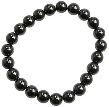 8mm Hematite (man-Made) Bracelet