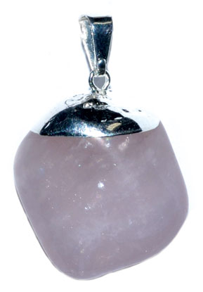 Rose Quartz Tumbled Pendant