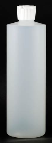 16 Ounce Plastic Bottle with Cap