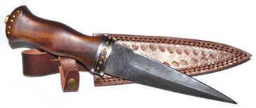 Rosewood Damascus Athame