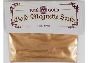 Gold Magnetic Sand (lodestone Food) 1 oz