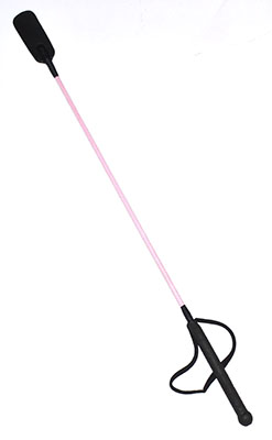 27" Pink Riding Crop