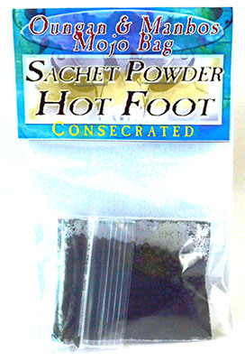 .5 oz Hot Foot Sachet Powder Consecrated