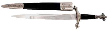 Fleur De Lis Medieval Athame