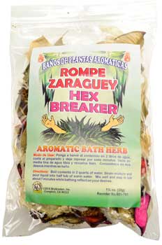 1 1/4 oz Hex Breaker (rompe Zaraguey) Aromatic Bath Herb
